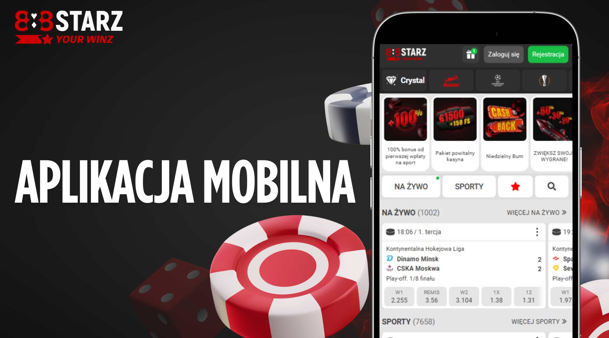 Jak pobrać aplikację mobilną 888Starz