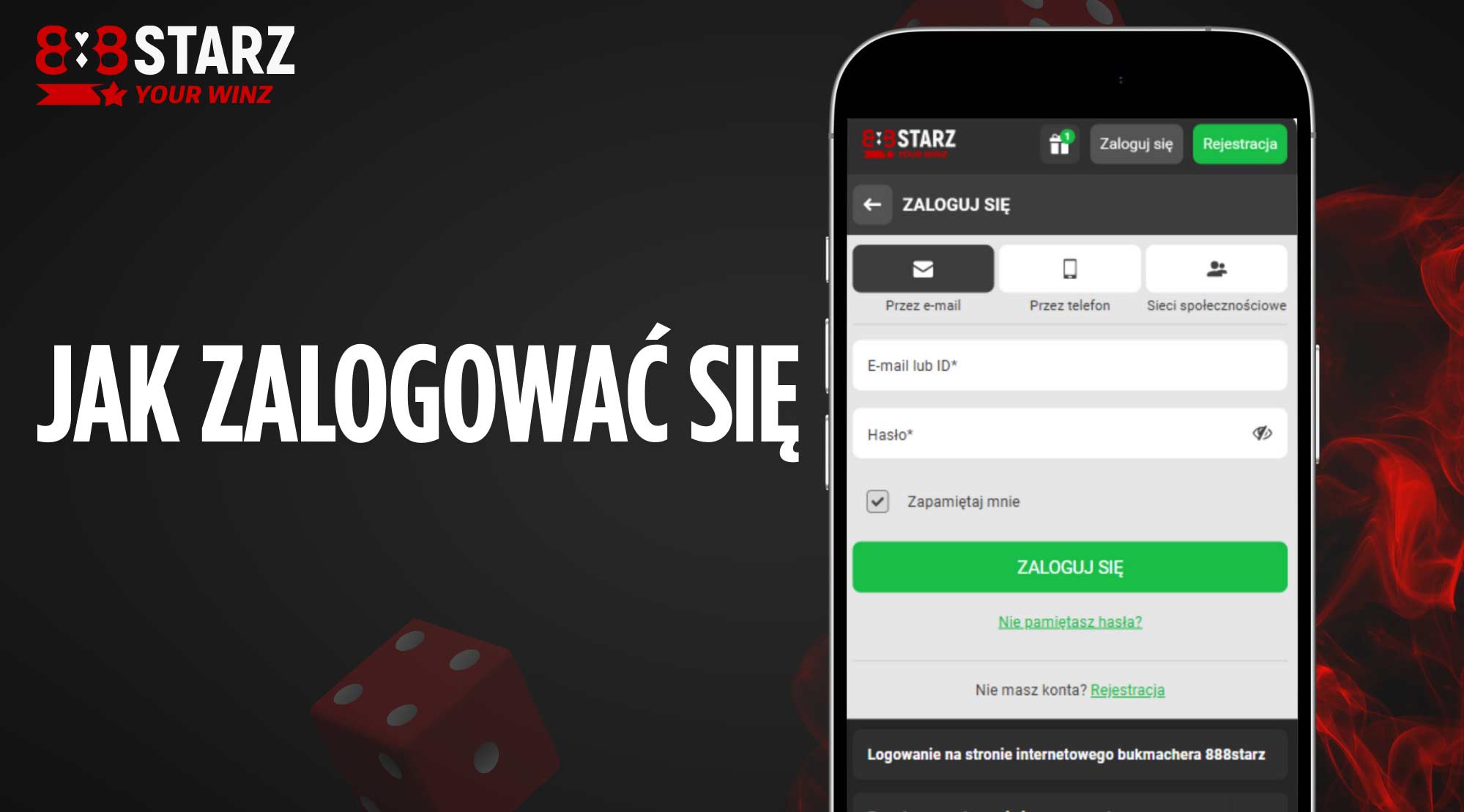 Przewodnik po logowaniu do aplikacji 888Starz