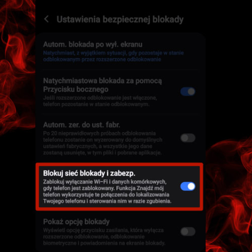 Przejdź do ustawień telefonu