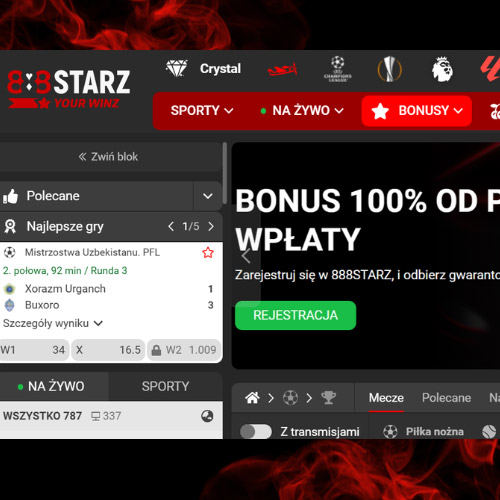 Oficjalna strona internetowa 888Starz pl