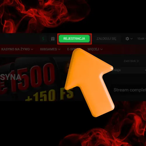 Kliknij przycisk „Zarejestruj”